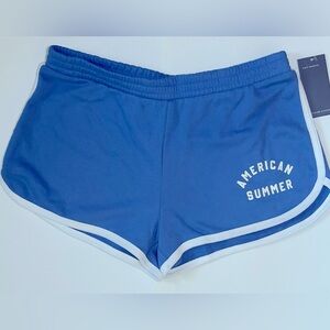 NEW!! Women's Mid-Rise Graphic Fleece Jogger Shorts (Medium)- NWT